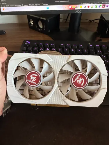 Placa de vídeo RX580 8GB