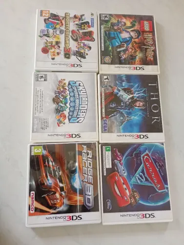 Lote de Jogos Nintendo 3DS