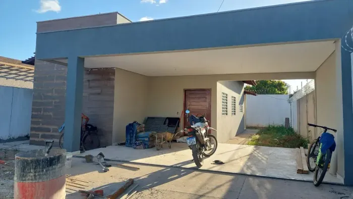 Casa nova no loteamento Planalto Uruguai com 3 quartos sendo 2 suíte 123m² de áreas constr