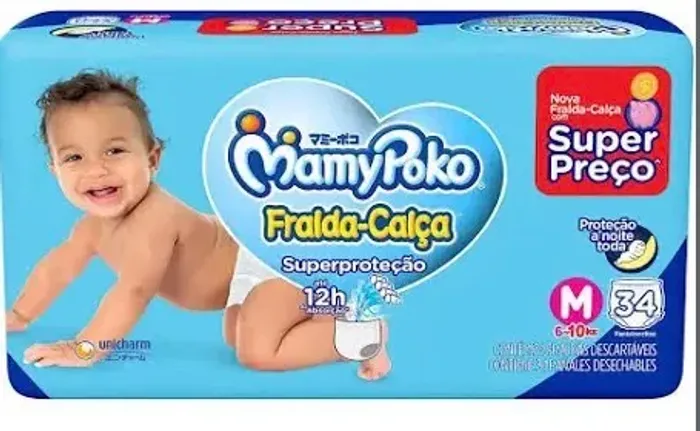 Fralda calça MamyPoko M 