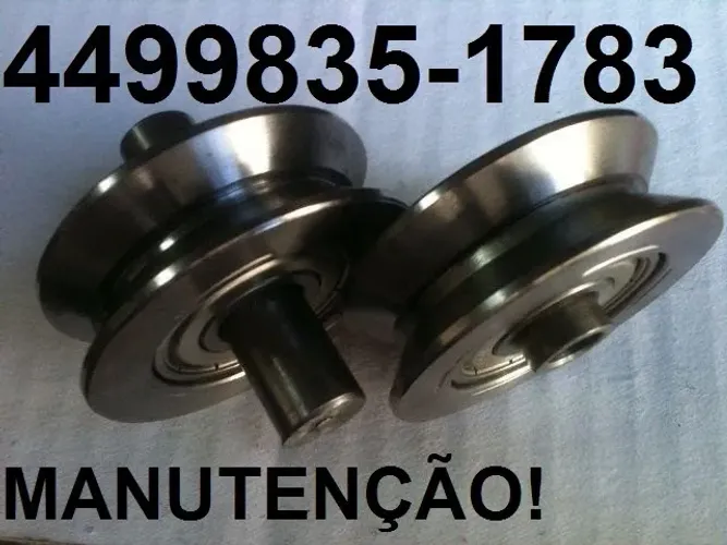 Troca De Roldanas Motor Portão