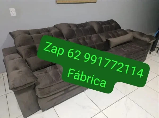 Promoção SOFÁ RETRÁTIL E RECLINÁVEL DIRETAMENTE DA FÁBRICA