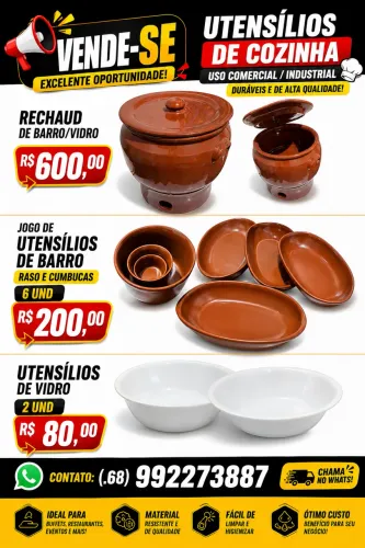 Produtos Cozinha, Restaurante ou buffet.