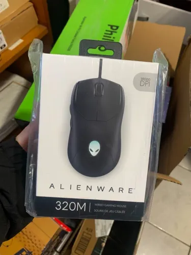 Mouse Gamer Com Fio Alienware Aw320m Preto