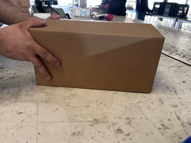 Caixas de papelão