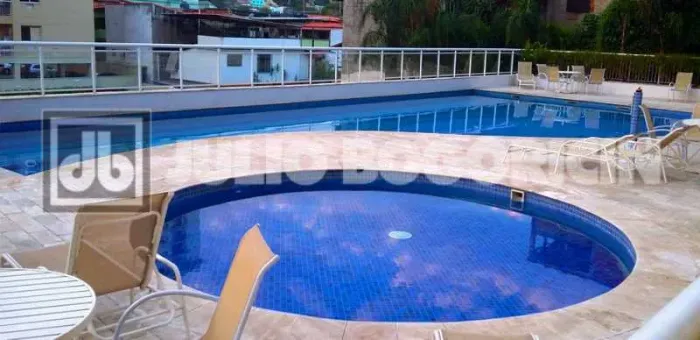 Freguesia Lindissimo apartamento cond.BeHappy 2quartos 1 suíte sala varanda com infra tota