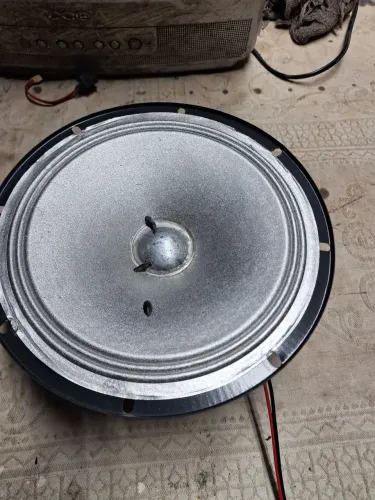 autofalante. 8 polegadas. 3 ohms .30 w .funcionando