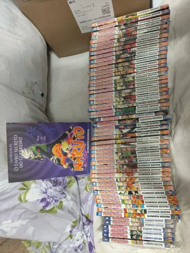 Coleção Naruto - 54 Volumes + Guia Oficial (21 Volumes Lacrados!)