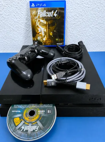 Vendo PS4 Completo + Jogos + Controle + Entrega