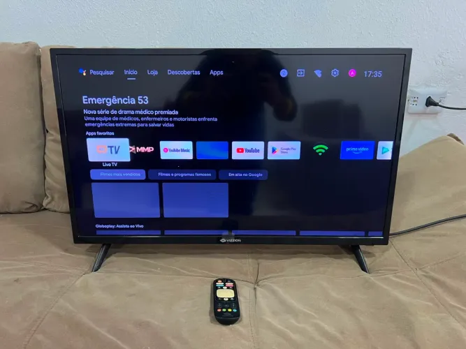 TV SMART LED 32 Polegadas Com Controle e Pesinho - Entrega Grátis