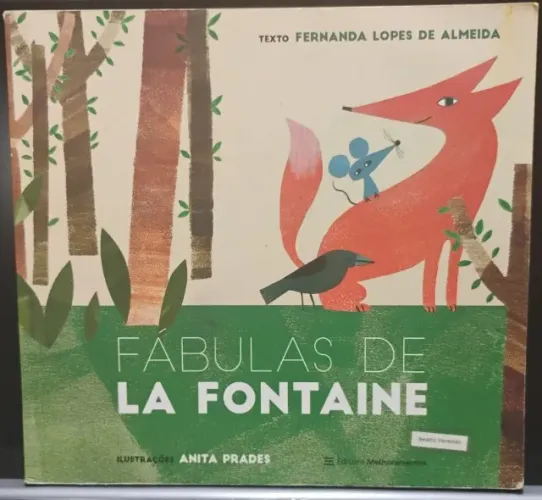 Livro Fábulas de La Fontaine