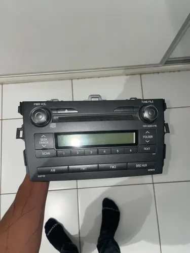 Rádio Original Corolla/Hilux/SW4 Panasonic CQ-JS71G1AZ