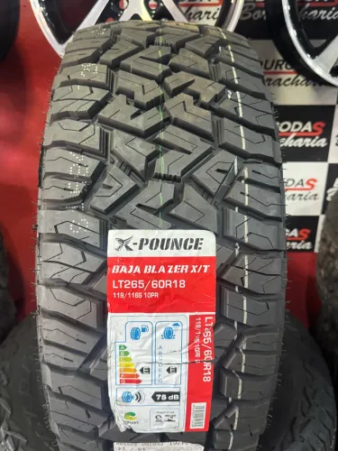 Pneu X-Pounce Baja Blazer X/T 265/60R18 Letra Branca 