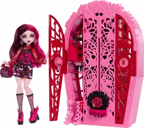Boneca Monster High Draculaura Skulltimate Secrets Garden Secrets