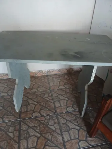 Mesa +banco em ardósia