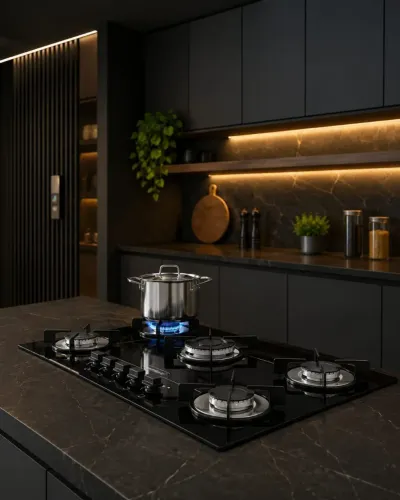 Fogão Cooktop 5 Bocas ChamaLux (Lacrado)