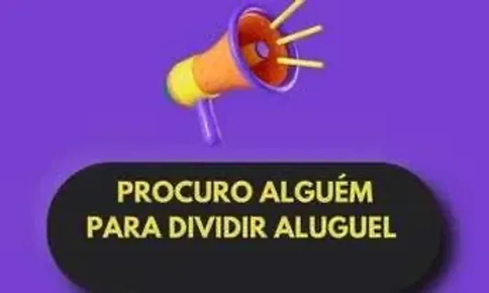 Procuro alguém para dividir aluguel