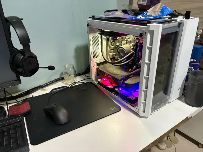 Pc gamer monitor e gpu periféricos a parte