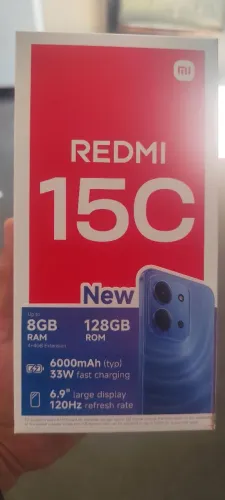 Celular redmi 15 C 256 gigas