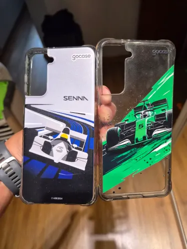 Capinha Samsung S21 - Fórmula 1 - Senna - Bortoleto