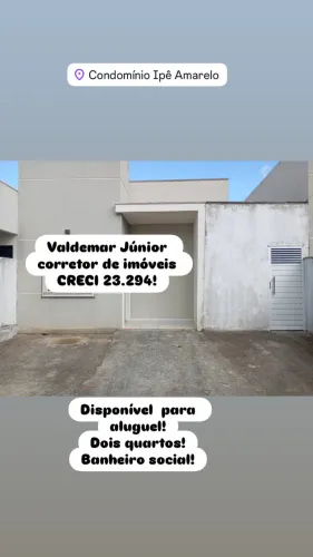 Localização privilegiada aluguel condomínio Ipê Amarelo Bairro Papagaio
