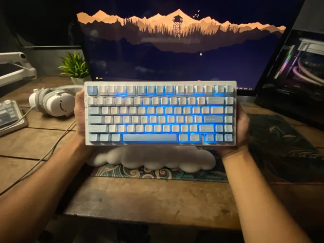 Teclado mecânico(MCHOSE G75 pro)
