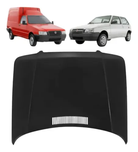 Capô Uno  Way Mille Fire Economy Fiorino 2004 2005 2006 2007 2008 2009 2010