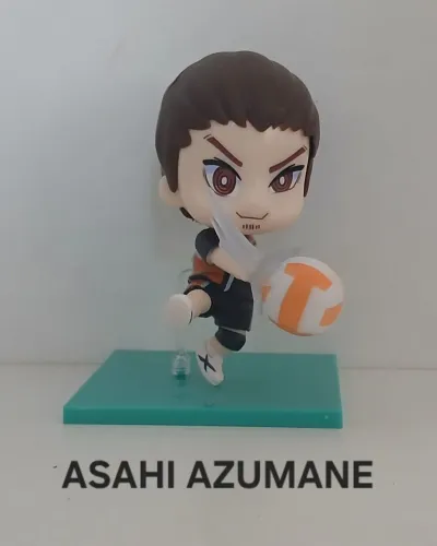 BONECO MINIATURA HAIKYUU ASAHI AZUMANE