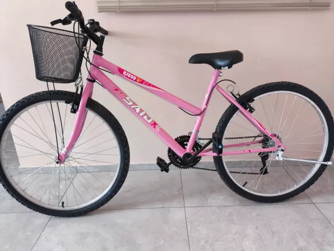 Bicicleta Feminina Aro 26 18 Marchas NOVA
