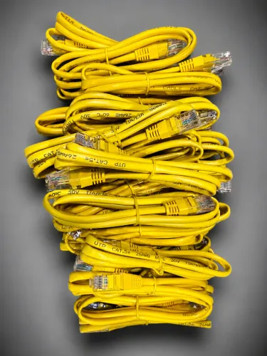 KIT 250 CABO PATCH CORD CINZA 1M