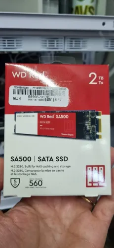 SSD M2 2TB WD Red SA500 NAS