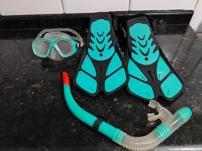 Kit de mergulho completo Tam M