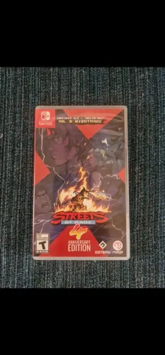 Jogo Streets of rage anniversary nintendo switch