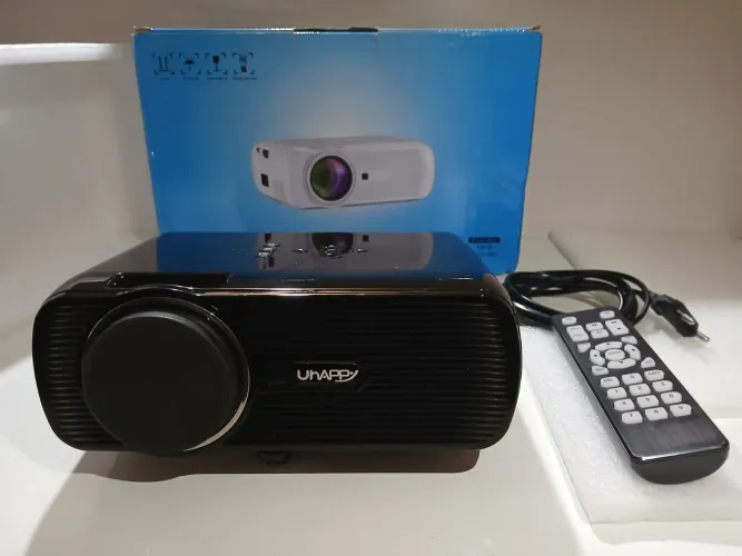 Mini Projetor Digital LED multi-mídia Uhappy