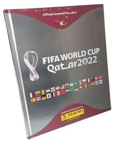 Álbum Copa Do Mundo Qatar 2022 Panini Prata Capa Dura Lacrado