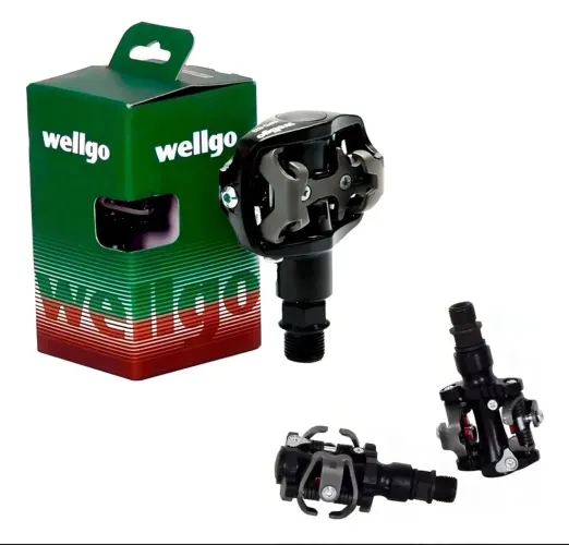 PEDAL CLIP MTB, AL, WELLGO 919 PTO, 9/16 / Comp: Aluminio, Aco Carbono Original 