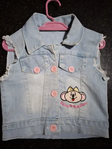 Colete Jeans Infantil - Lilica Ripilica