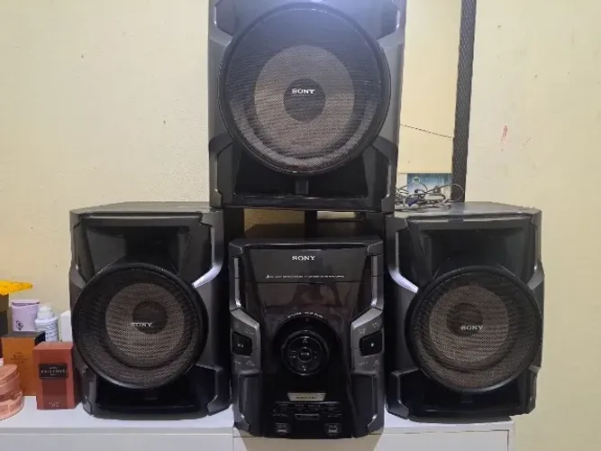 Son sony mhc-gpx5 900w em ótimo funcionamento