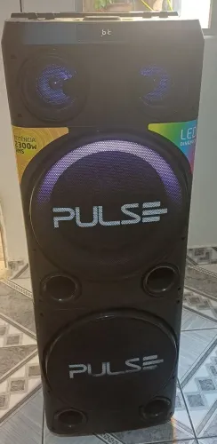 Caixa De Som Torre Double 12 Pol 2300w Bluetooth Pulse - SP508