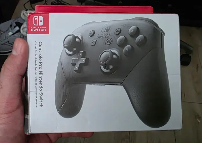 [NOVO/ 1 ANO DE GARANTIA] Controle PRO Nintendo Switch PRO Controller Gamer Gaming