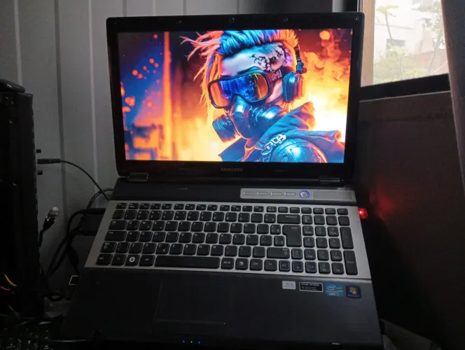 Notebook Samsung 15.6 polegadas.