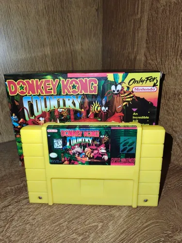 Cartucho Snes Donkey Kong Country