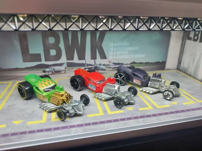Hot Wheels combo Ratbomb loose