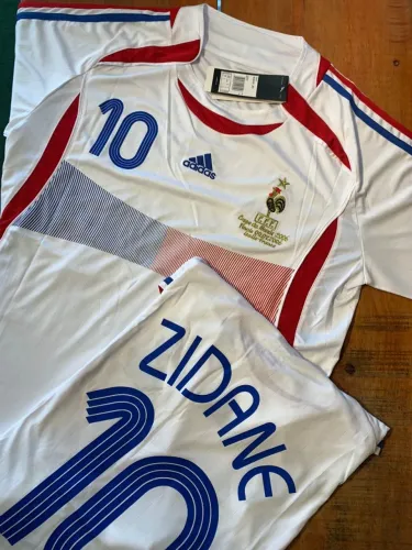 Camisa França Zidane Branca
