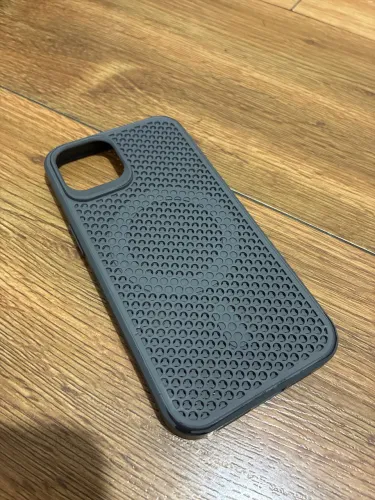 Capinha de Celular cinza para iPhone 13 