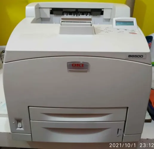 Impressora okidata B6500 funcionando, ou p/ retirada de peças