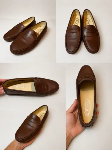Mocassim Tods de Couro Feminino 36 Original
