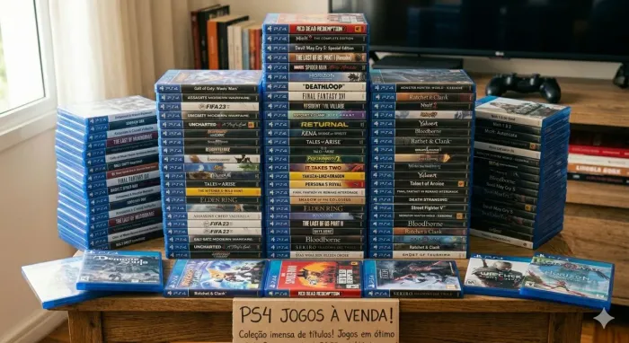 Jogos PS4 Originais: Vários Títulos a partir de R$30