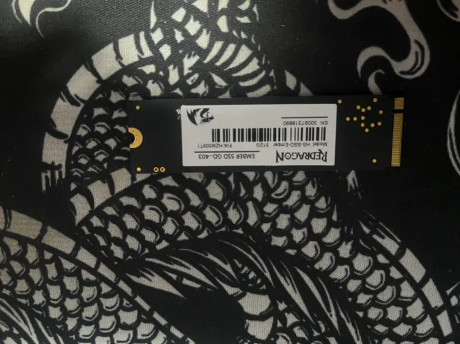 SSD Redragon Ember de 512GB nvme