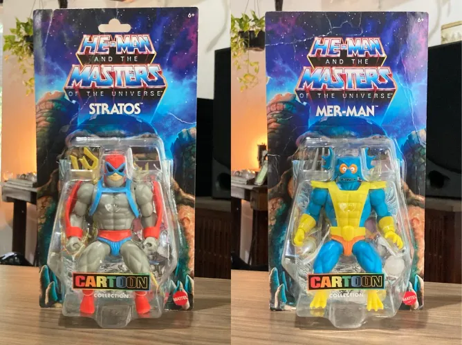 Stratos e Mer-man Cartoon Collection, Mattel 2023